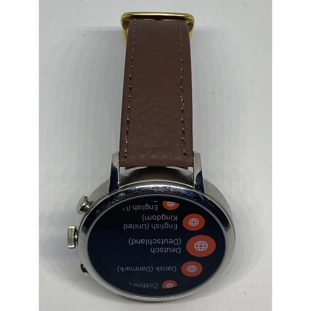 Fossil Gen 4 Authentic Digital Dial Smart Watch Custom Band FTW6014 AB414
